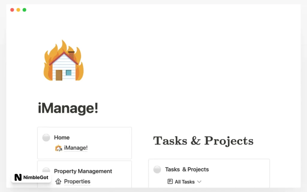 iManage! - All-in-One Property Management Tool