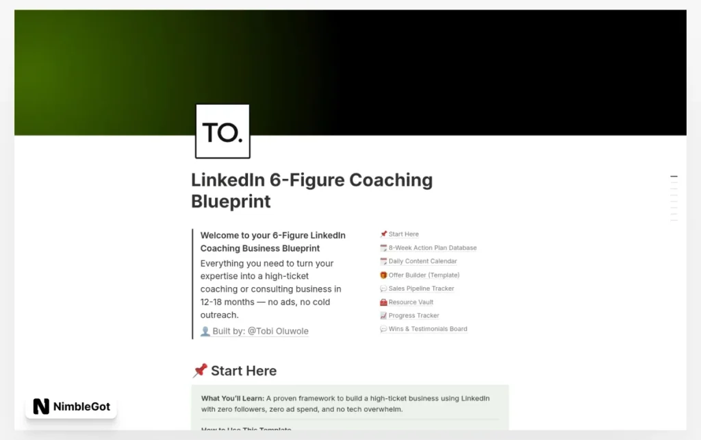 LinkedIn 6-Figure Coaching Blueprint