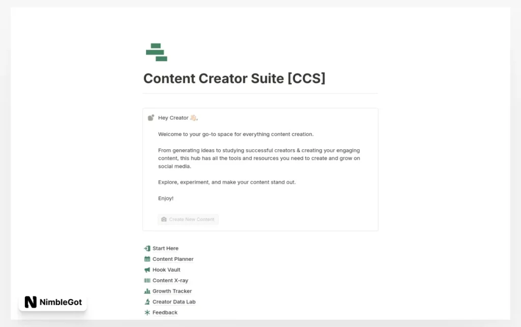 Content Creator Suite