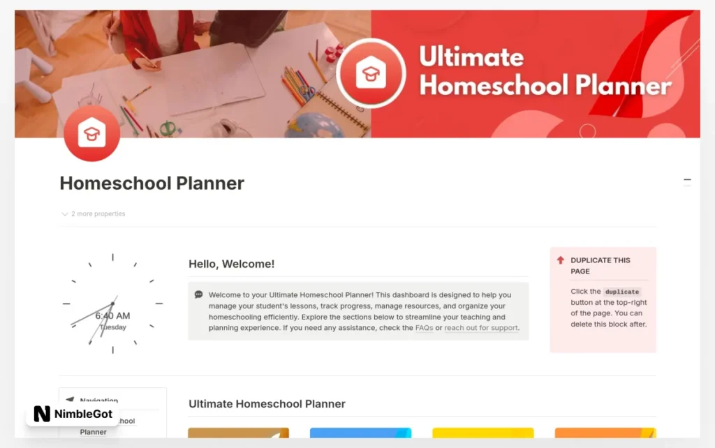 Ultimate Homeschool Planner