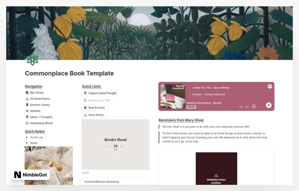 Commonplace Book