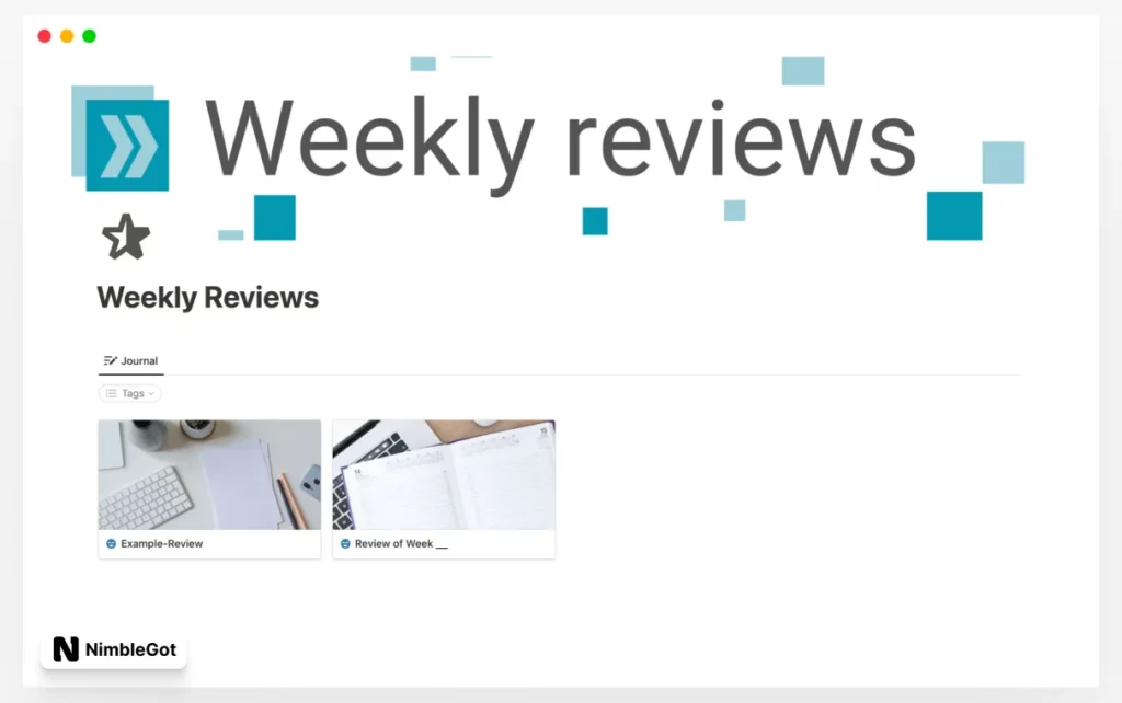 Weekly Reviews