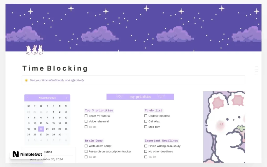 Time Blocking