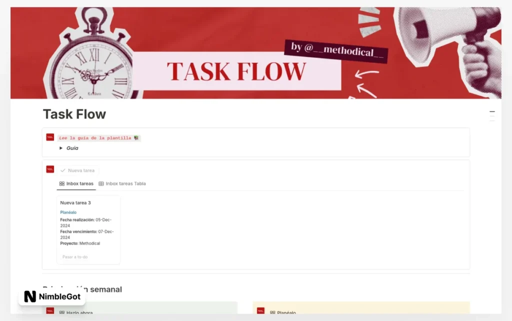 Task Flow: Time and Task Management System
