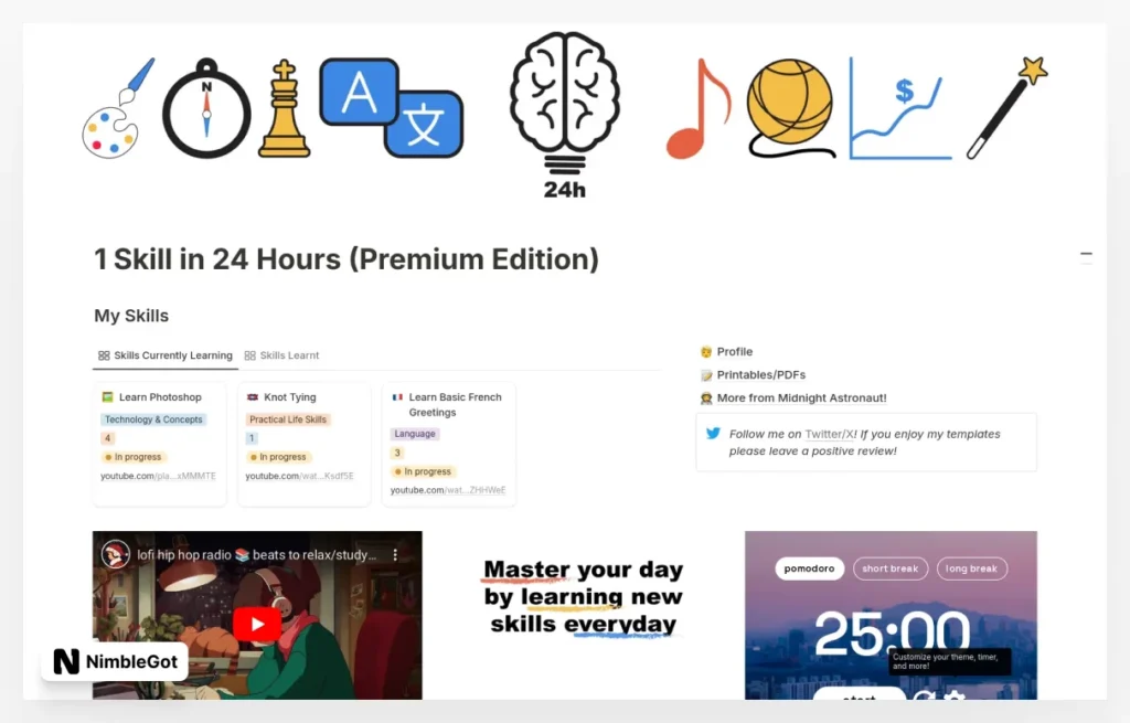 1 Skill in 24 Hours (Premium Edition)