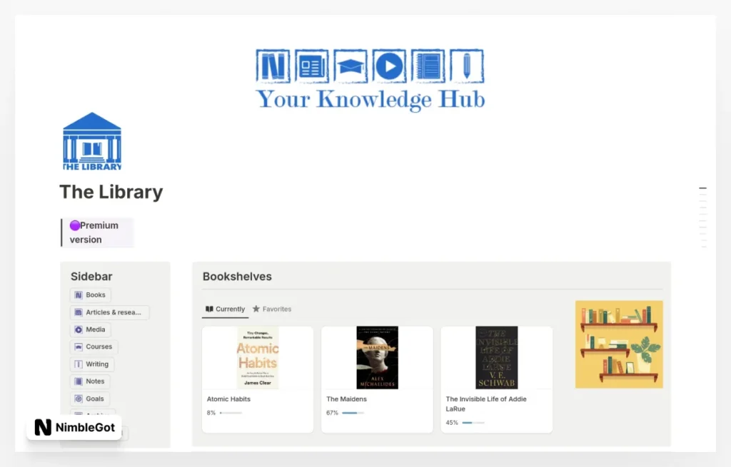 The Library | Your Knowledge Gate