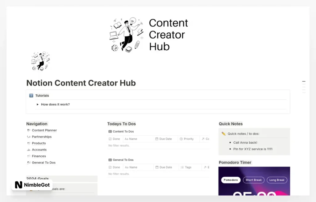 Content Creator Hub