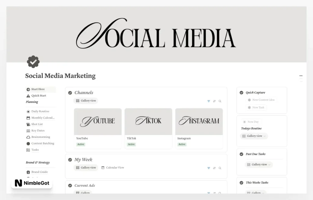 Ultimate Marketing Workspace