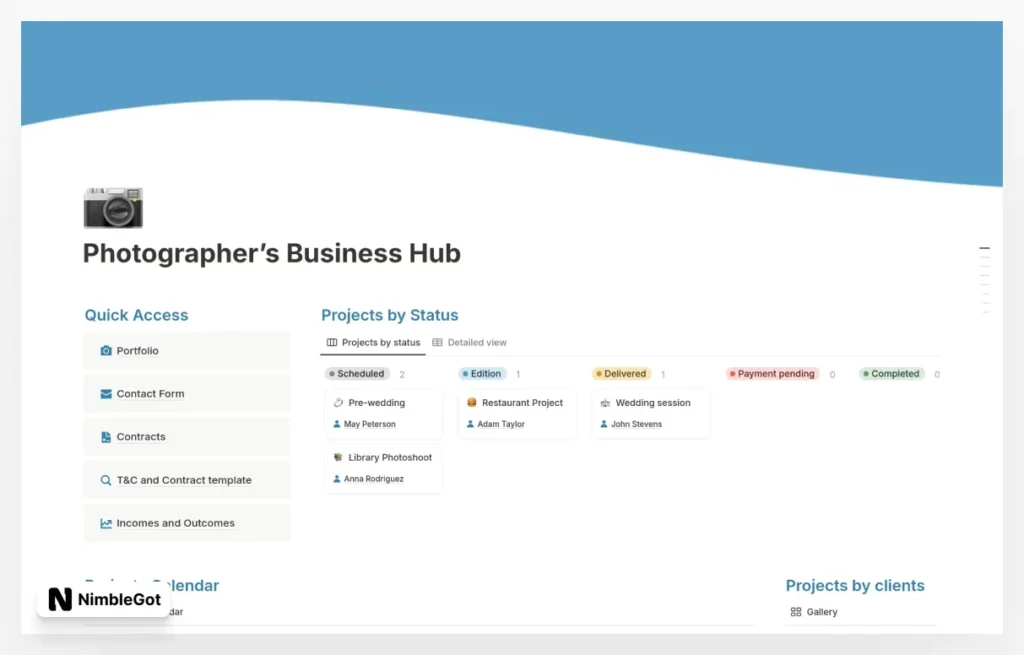 Photographer’s Business Hub