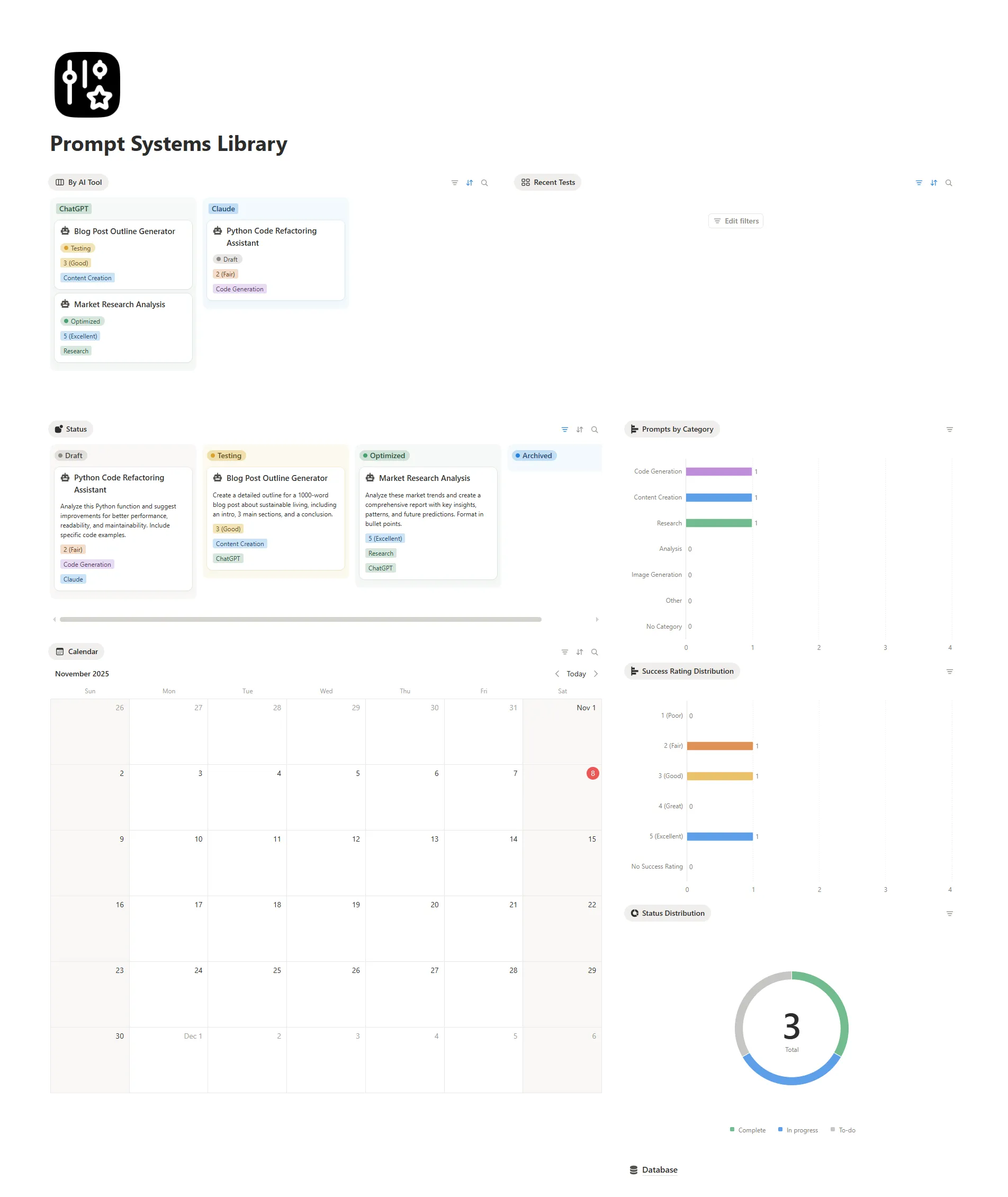Prompt Systems Library