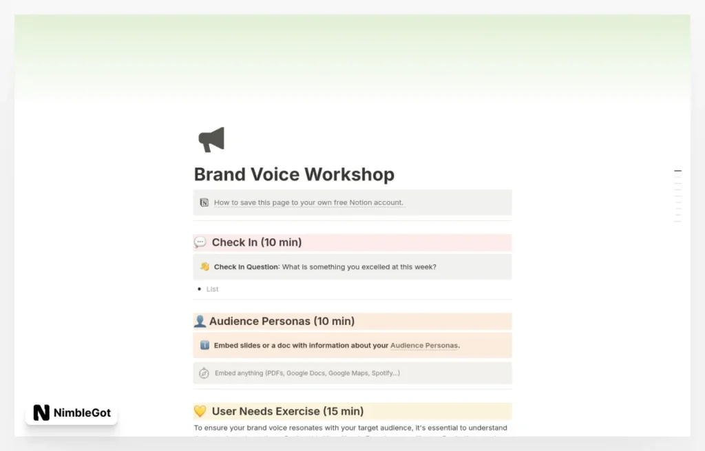 Brand Voice Workshop