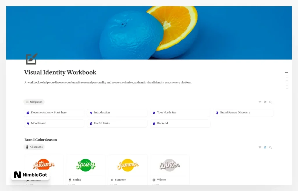 Visual Identity Workbook