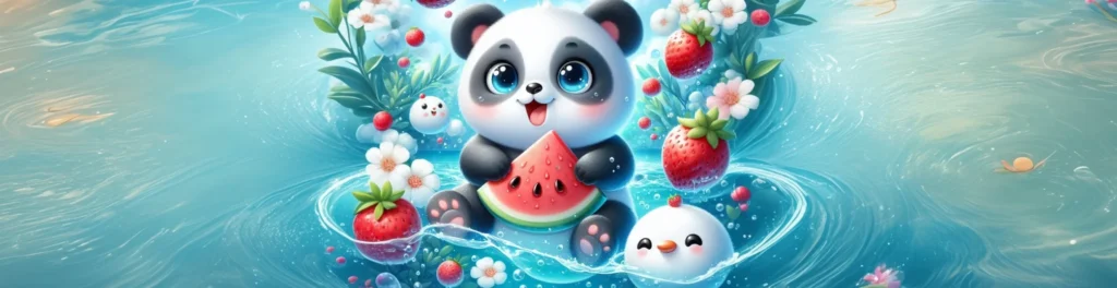 Kawaii Garden Friends Notion Cover