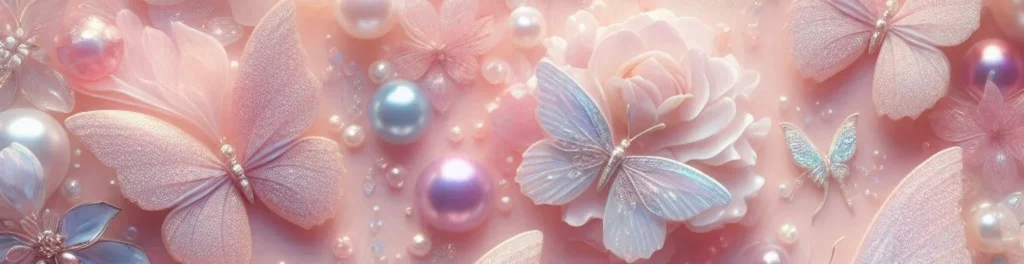 Iridescent Butterfly Pearl Notion Cover